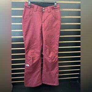The North Face Maroon Ski Pants